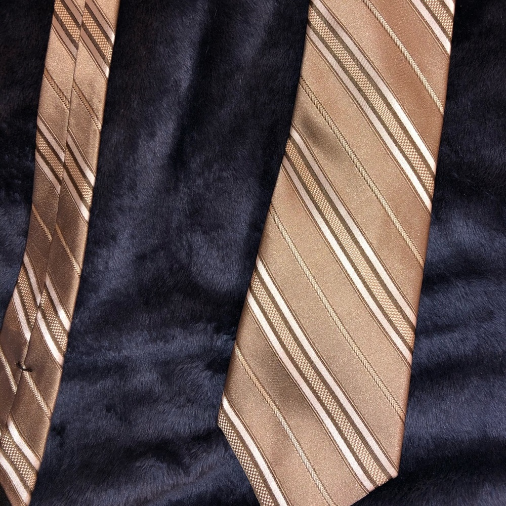 Striped DKNY Tie